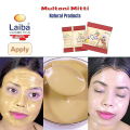 Multani Miti | Laiba Cosmetics (For All Skin Types) | Natural Glow & Oil Control | Natural Clay for Skin Detox | Anti-Acne & Pigmentation Treatment | Sensitive & Dry Skin | Oil Control & Pore Tightening | Luxury Detox & Radiance Booster. 
