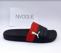 NVOGUE Black and Red Summer Flipflops/Slippers Casual House Slippers Flip Flop Slides Bathroom Chappal. 