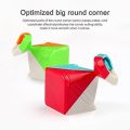 QY Toys Warrior W 3x3 Speed Cube Stickerless 3x3x3 Magic Cube Puzzles. 