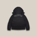 TRAPSTAR IRONGATE DETACHABLE HOOD PUFFER JACKET  BLACK FOR MEN. 