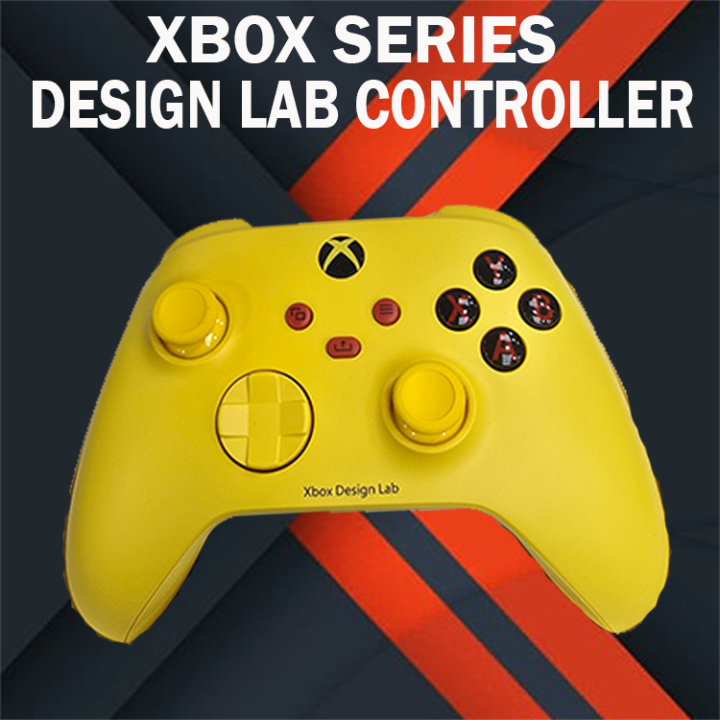 Xbox Series Wireless Controller Design Lab Yellow