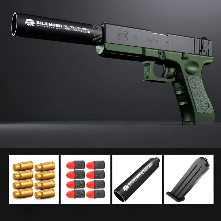Glock%20Soft%20Bullet%20Toy%20Gun%20with%20Silencer-Shell%20Ejection%20Toy%20Gun%20For%20KidsManual%20Airsoft%20Blaster%20Pistol-Jump%20Ejecting%20Mag-10%20Pcs%20Eva%20Darts-Kids%20Best%20Gift%20For%20Kids%20Eid%20-%20Image%209