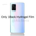 vivo X60 Pro 5G Screen Protector Clear TPU Fingerprint Hydrogel Full Cover Soft Screen Film Film (Not Glass). 