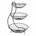 Fruit and Vegetable Basket for Kitchen - Fruit Basket for Dining Table - Fruit Bowl – Fruit and Vegetable Stand for Kitchen – Counter Top Fruit Rack. 