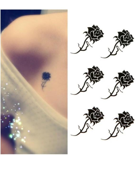 Tattoo Flower Waterproof Temporary Tattoos