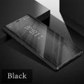 Samsung Galaxy Note 10  Clear View Book Case-Samsung Galaxy Note 10 Book Cover -Samsung note 10 Clear Mirror View Flip case cover. 