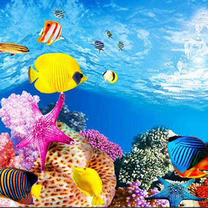 FLYEER%20Aquarium%20background%20paper%20HD%20picture%203d%20three-dimensional%20fish%20tank%20wallpaper%20background%20painting%20double%20sided%20aquarium%20decorative%20fish%20tank%20sticker%EF%BC%8840*82cm%EF%BC%89%20-%20Image%203