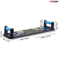 Pushup board 9 in 1 Multi purpose Home exercise bar. 