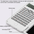 Scientific Calculators, 12-Digit LCD Display with Erasable Writing Tablet Foldable for Home School Meeting and Study B. 