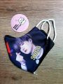 BTS face mask with pictures. 