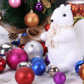 24Pcs/Set Christmas Balls Nordic Style Decorative Hanging Design Seasonal Decorations Christmas Ball Set for Xmas Tree. 