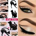 Women Cat Line Eye Makeup Eyeliner Unique Stencils Templates Makeup Tools     1. Thoughtful design for woman's eye beautiful.     2. With 10 different style, it can meet most of your needs.     3. Easy and convenient to use,portable size, easy to carry. r. 