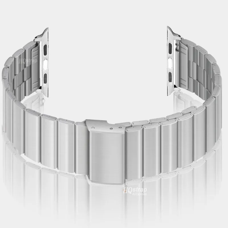 Fullmosa Stainless Steel Apple Watch Band Series Fullmosa Leather