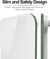 RENPHO Digital Body Weight Bathroom Scale, Highly Accurate Core 1S Body Weight Scale with Lighted LED Display, Round Corner Design, 400 lb, White uk import a495. 