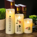Candle Film Stickers Vibrant Candle Tattoo Stickers Perfect for Christmas Parties Easy Application Rich Colors Christmas Tattoo Stickers. 