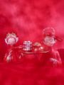 Pete cat couple creative ornaments porch key storage tray new wedding home living room room decoration knot. 