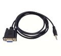 DB9 Serial 9 Pin Female to 3.5mm Male 2 Yards RS232 Cable Genuine Branded. 