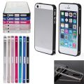 CASE COVER FOR APPLE IPHONE 5S 5 ALUMINIUM METAL BUMPER FRAME MOBILE FASHION. 