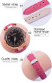 Fashion Women Watches Rose Gold Bracelet set Ladies Watch Gift Casual Leather Quartz Wristwatch Clock. 