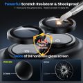 Oppo Reno 14F Camera Lens Ring Alloy Tempered Glass Protector Premium Quality Full Lens Cover Tempered Glass Protector. 