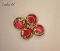 4-Pieces Fancy Button / Buttons for clothes / Fancy buttons for Men/Women Kurta/Kurti / Buttons for ladies and Gents suit / Buttons for coat / Buttons for shirts / Kameez Kurta Buttons. 