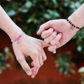 RelaxHazbin Angle Bracelets for Couples Best Friend His and Her Anime Merch Cosplay Matching Bracelets Gifts for Women Men. 