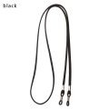 Practical Lanyard Strap Leather Cord Holder Glasses Necklace Sunglass Strap Reading Glasses Chain. 