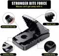 Heavy Duty Mouse Trap | High Quality Plastic & Stainless-Steel Springs | Reusable & Convenient Mice Catcher | Effective Rat Killer for Indoor and Outdoor Use | Faster Elimination. 