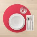 IKEA PANNÅ Place Mat - Red, 37 cm - Durable, Heat-Resistant, Easy-to-Clean Table Mat for Dining, Kitchen, and Home Décor Protection. 