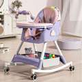 5 in 1 Baby Boy Girl Recline Foldable Dining  Rocking High Chair With Rattles Imported. 