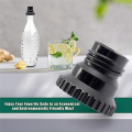 1 Piece CO2 Quick Connect Adapter Fit for Soda Water Compatible with Terra Soda Steam Maker, for Quick Connecting Glass Soda Bottle. 