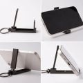 Creative Keyring Metal Foldable Bag Purse Hook Handbag Hanger Purse Hook Handbag Holder Shell Bag Folding Table Hook Phone Holde. 