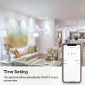 LOHAS B22  Smart Light 10W Bulb, A60 WiFi Light Bulb Bayōnet, Work with Siri, Amazon Alexa, Google Home, Day White 6000K, Remote Control by Smartphone, 50W Bulb Equivalent, (No Hub Required), 1 Pack. 