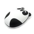 Ergonomic 2.4GHz Wireless Rechargeable Optical Panda Shape Computer Mouse-multicolor. 