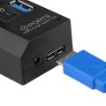 Micro Usb Hub 2.0/3.0 Multi Usb Port 7 Ports Hub Usb High Speed Hab With On/off Switch Usb Splitter For Pc Computer Accessories. 