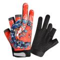 [HOT] Fishing Men's Gloves Women Waterproof Three Finger Cut Anti-Slip Angling Cycling Fishing Lures Barb Protection Catch Fish Gloves. 