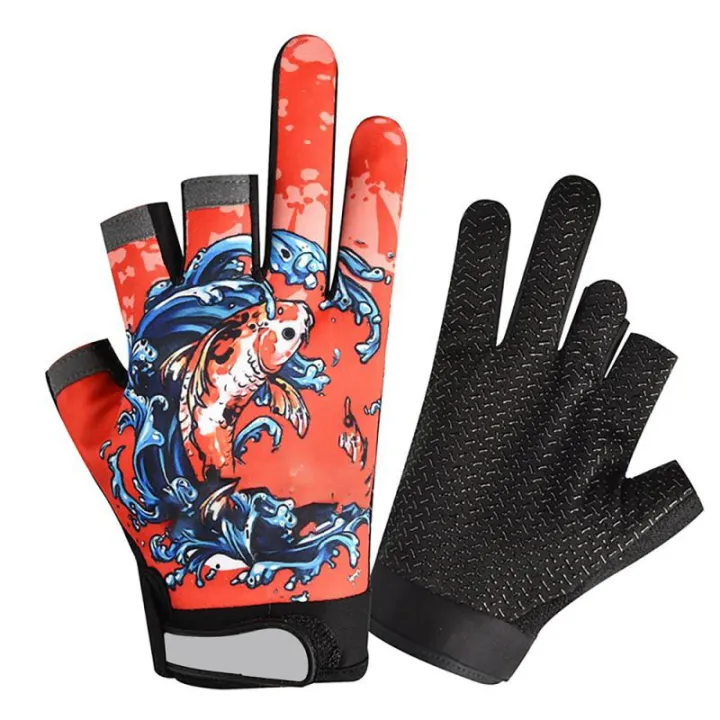 %5BHOT%5D%20Fishing%20Men's%20Gloves%20Women%20Waterproof%20Three%20Finger%20Cut%20Anti-Slip%20Angling%20Cycling%20Fishing%20Lures%20Barb%20Protection%20Catch%20Fish%20Gloves%20-%20Image%207
