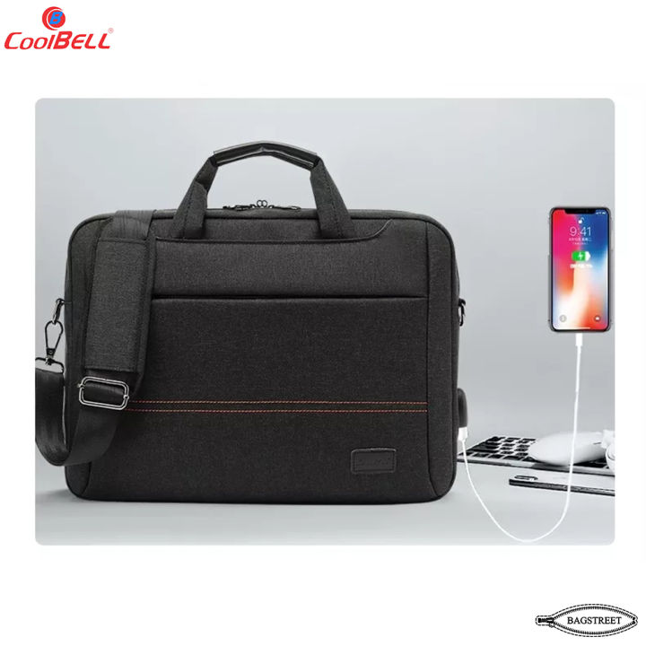 Coolbell%20CB-2088%20Messenger%20Bag%20for%2017.3"%20Laptop%20Business%20Bag%20Easy%20to%20Carry%20Briefcase%20Style%20Laptop%20Bag%20Men%20&%20Women%20-%20Image%207