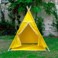 TEEPEE TENTS l Foldable Play Tent Canvas - Kids Playhouse - Portable Kids Tent for Girls, Boys Children with Carry Case Indoor Outdoor. 