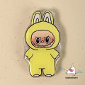 Trendy Brand Cartoon Funny Pop Mart Labubu Universal Foldable Ring Holder Support Cute Little Purple Ghost Colorful LABUBU Phone Holder Creativity Epoxy Phone Holder. 