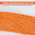 FG Outdoor 4mm Reflective Camping Tarp Tent Rope Runners Velarium Guy Line Cord Wind Rope 10M for Camping Tent Awning Canopy #425102. 
