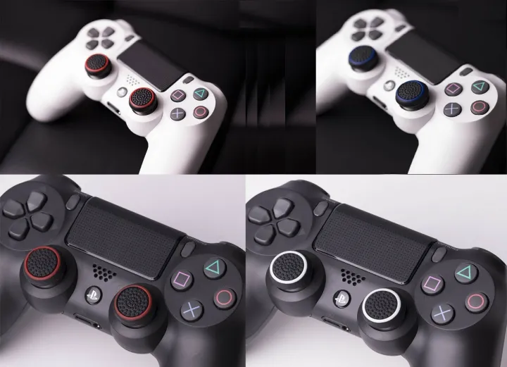 2pcs%20%20Red,%20Blue,%20Green,%20Yellow,%20Black,%20White,%20Cat%20Paw,%20Batman%20Thumb%20Stick%20Cover%20Grips%20For%20PS4,%20XBOX%20One,%20PS5,%20Series%20X%20S%20Controller%20Grip%20-%20Image%208