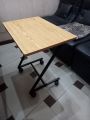 Z Shape Folding Table Laptop Table Side Table Coffee table With Wheels Multi Purpose Use. 