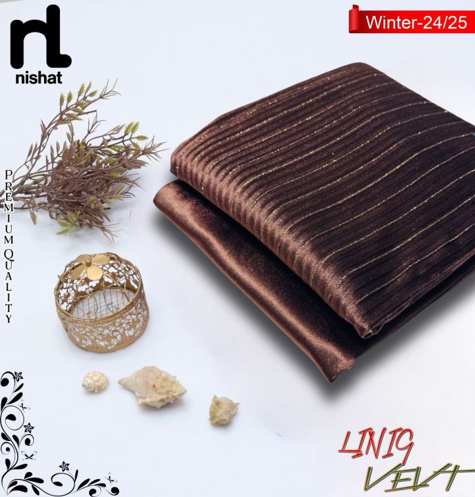 Indian velvet 2pc suits winter velvet collection lastest designs & colour full designs by U&T Enterprise