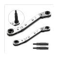 Hvac Service Wrench Tool, Air Conditioner Valve Ratchet Wrench Set. 