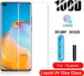 Huawei P40 Pro UV Tempered Glass Screen Protector Full Glue Nano Liquid Protective Film for Maximum Protection. 