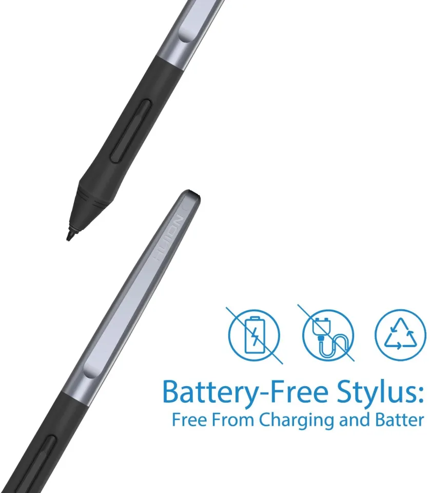 HUION PW100 Battery-Free Stylus Digital Pen for Huion H640P