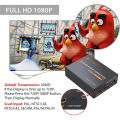 Neoteck Aluminum SCART To HDMI Converter 1080P SCART to HDMI Adapter + 3.5mm Headphone Stereo Audio Video Adapter. 