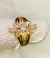 women and girls 22k gold plated casting finger ring. 