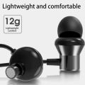 Lenovo HF130 Wired Earphone 3.5mm In Ear With Mic Headset Sound Heavy Subwoofer Driver Stereo Earbuds Sports Headphone. 